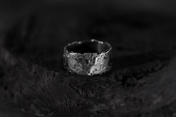 handcrafted silver ring - image 4